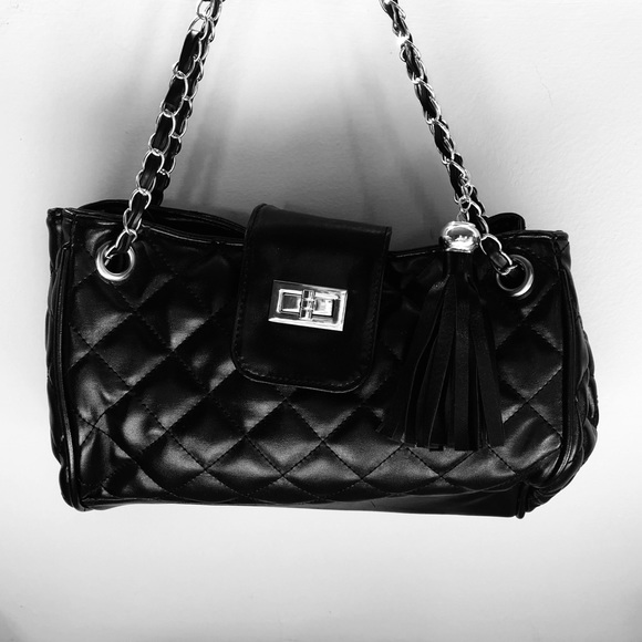 Bags Black Chain Purse Poshmark